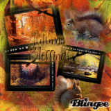 Autumn blessings (squirrels)