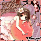Happy Thanksgiving Anime