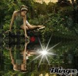 gioco di luce sull'acqua