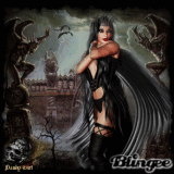 This Is My Domain Goth Angel - GP  