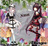 merry xmas nekos sisters gothic