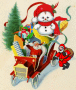 course de père Noël