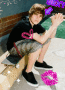 J-U-S-T-I-N B-I-E-B-E-R J-U-S-T-I-N B-I-E-B-E-R