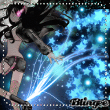 Megurine Luka as Black Rock Shooter