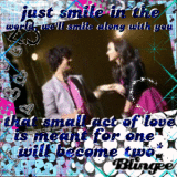 joe and demi... send it on ♥