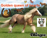 Golden queen of hearts Golden queen of hearts