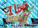 obssesed with text