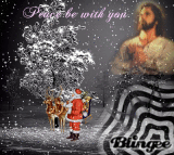 peace be with you & merry christmas