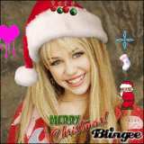 Hannhah Montana a natale