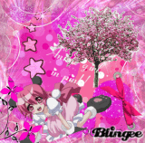 Anime girl...in pink!