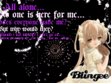 Such aloneness... 