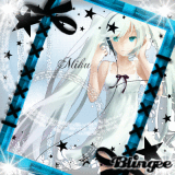 light blue miku