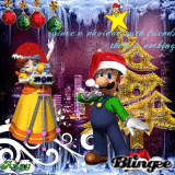¡¡¡Merry christmas!!!: Daisy and Luigi