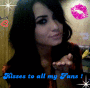 Kisses to all my fans ! Kisses to all my fans !