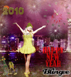 Happy New Year to all my blingee friends