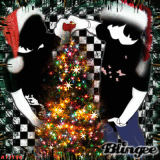 Emo Xmas Tree Decorating