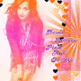 Demi Lovato Pink And Orange