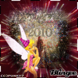 Happy New Year 2010 From Tinkerbell!