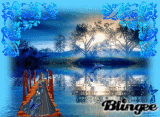 the blue