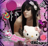 Scene Girl with Candy 