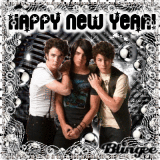 Jonas • Happy New Year • Original Blingee • NiickyPresident