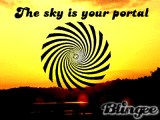 The sky is your portal