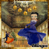 BETTY DANCES ALONE AT THE BALL