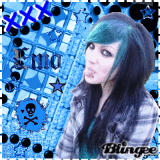 Emo blue