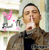 shut up