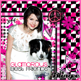 ..Selena gOmez y Su peRrO.. pinK & black^^ by' ztephani