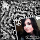 ▒ Mitchie Lovato | Original Blingee ▒  