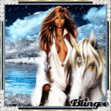Winter Wonderland - Lady and Her Unicorn 