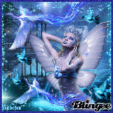 un monde merveilleux en bleu