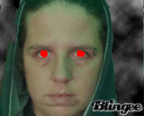 blinking eyes