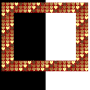 Heart Frame - Gold & Red 2 Heart Frame - Gold & Red 2