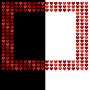 Hearts Frame - Red 2 Hearts Frame - Red 2