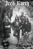 Iced Earth black & white cemetery