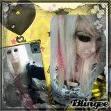 emo girl yellow
