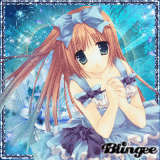 Blue anime girl - Contest #2