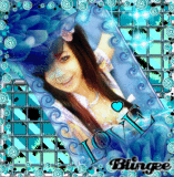 emo in blau(hellblau)