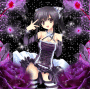 anime girl purple
