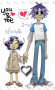 noodle and 2-d