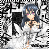 Anime girl Music Black! for BBF fardila