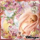 Bébé én rose 