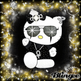 HELLO KITTY (YELLOW & BLACK)