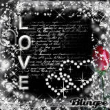 LOVE LETTER INSIDE A BLINGEE....