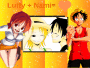 Luffy & Nami!! ♥♥    