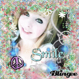 Smile_emo girl version_Original Blingee by Valecaste96
