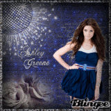 Ashley Greene in blue, original blingee©