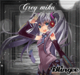 grey miku